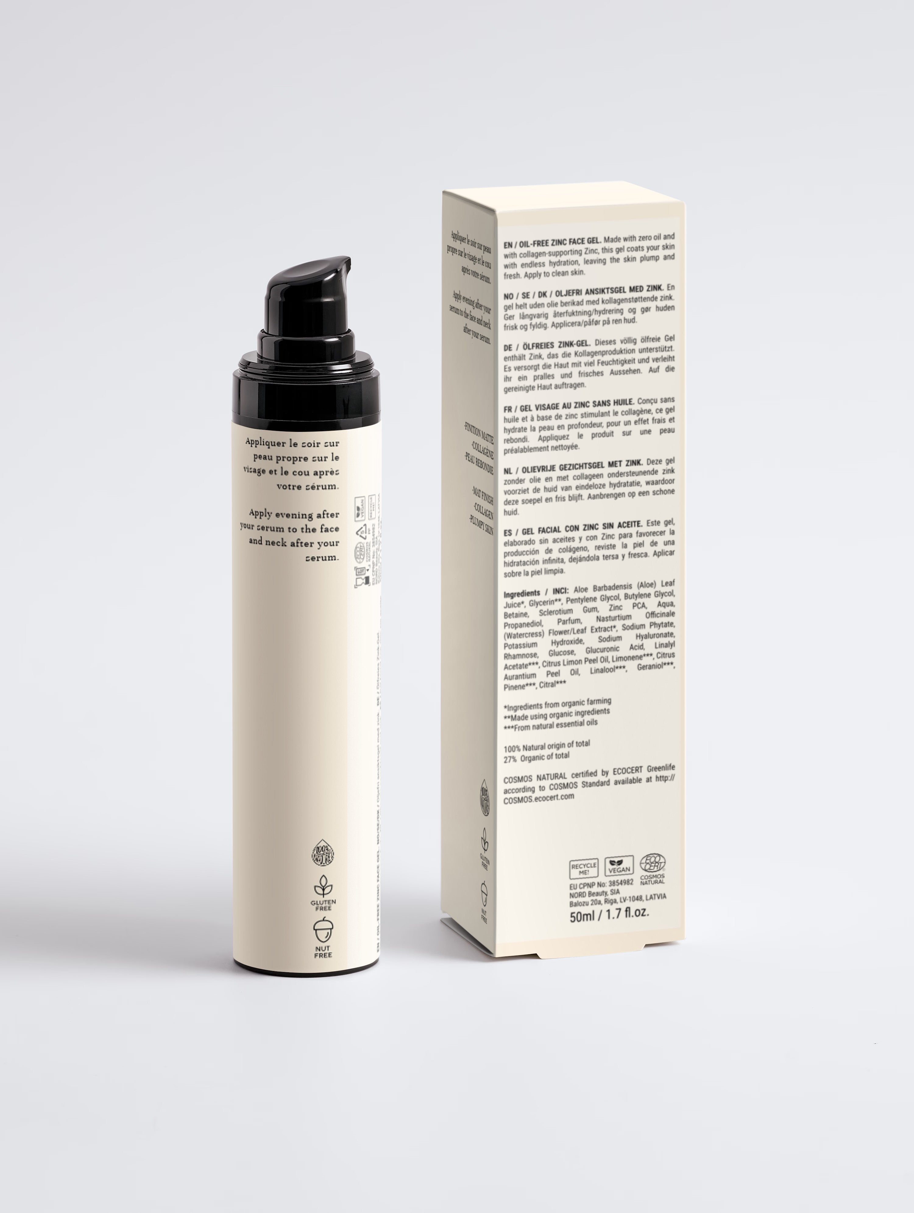 HydraMat-Gel hydratant matifiant