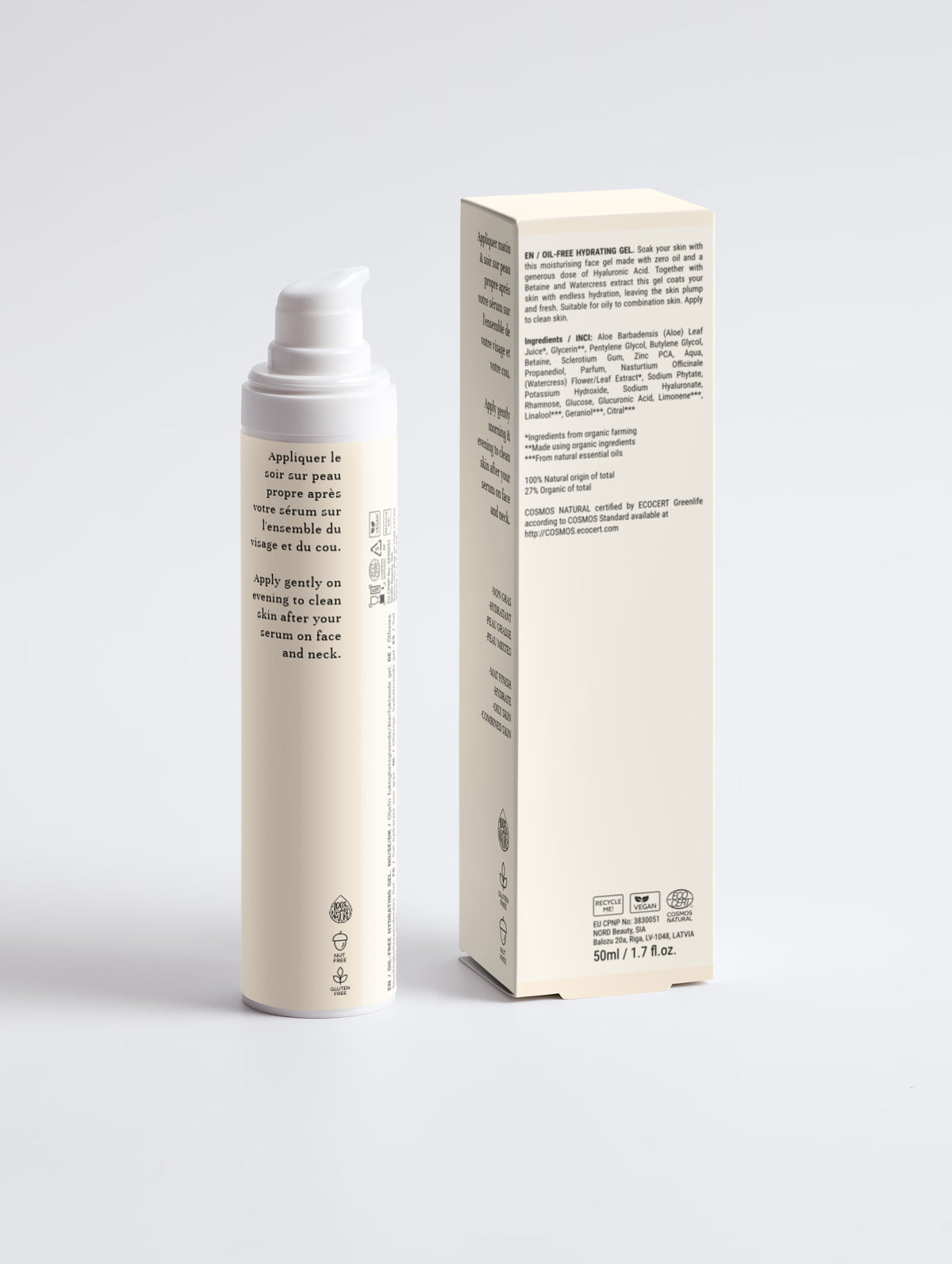 PureSkin-Gel hydratant non gras