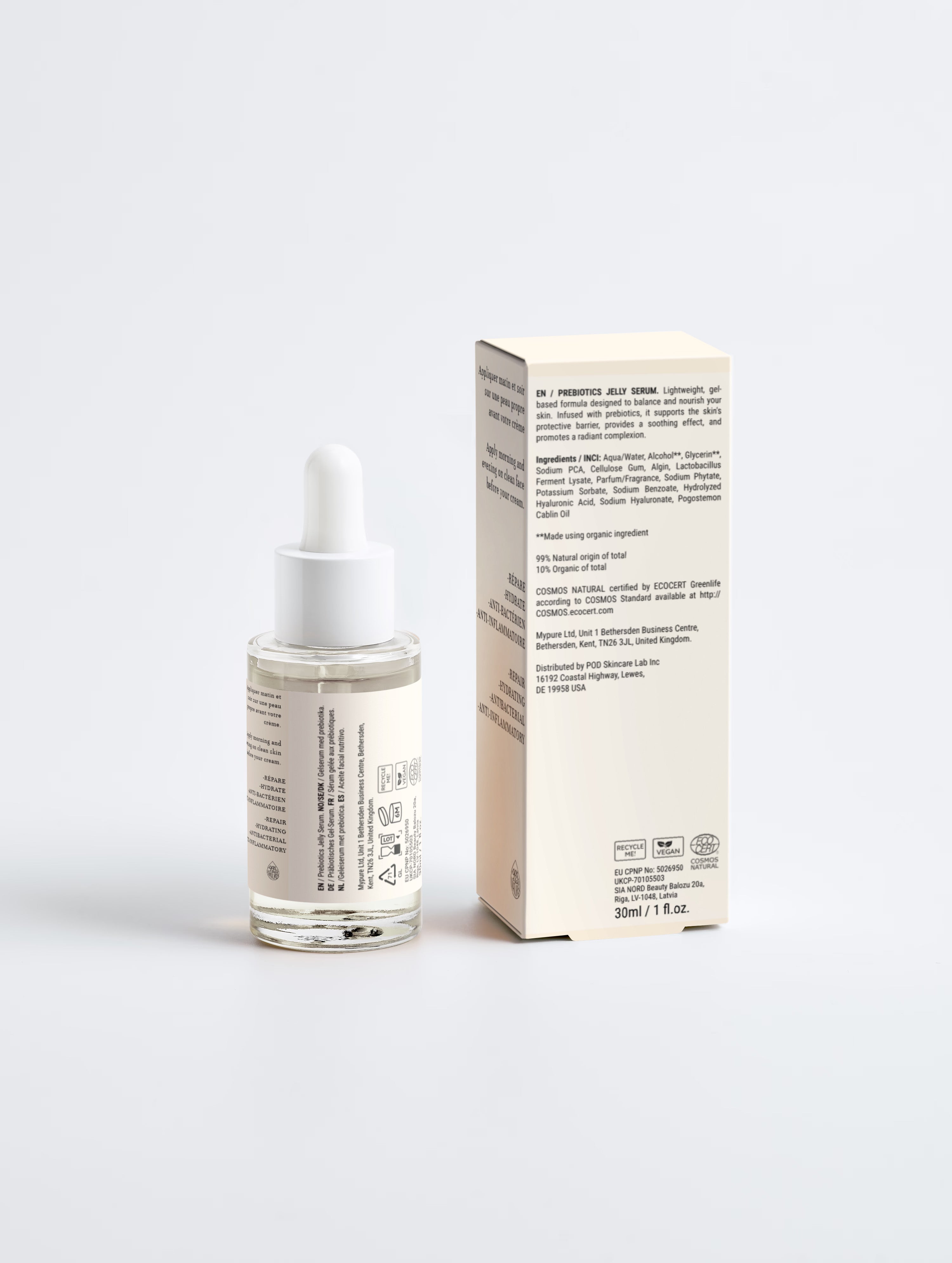 JellyBiome-Sérum Gelée Prébiotique Bioactif