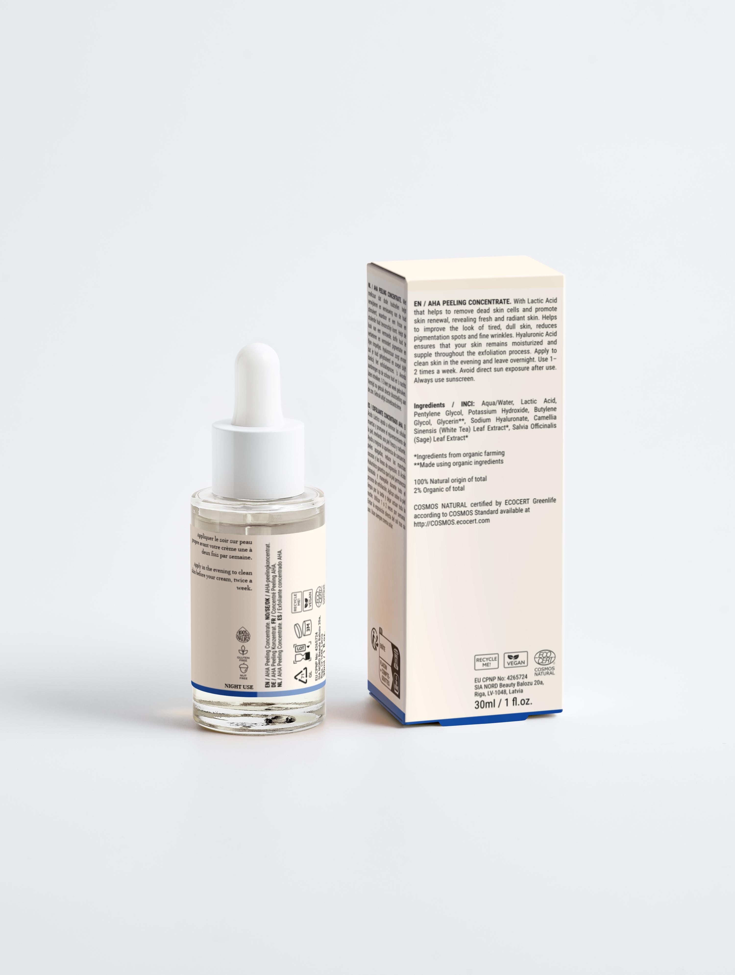 PeelDrops-Peeling à l'acide lactique