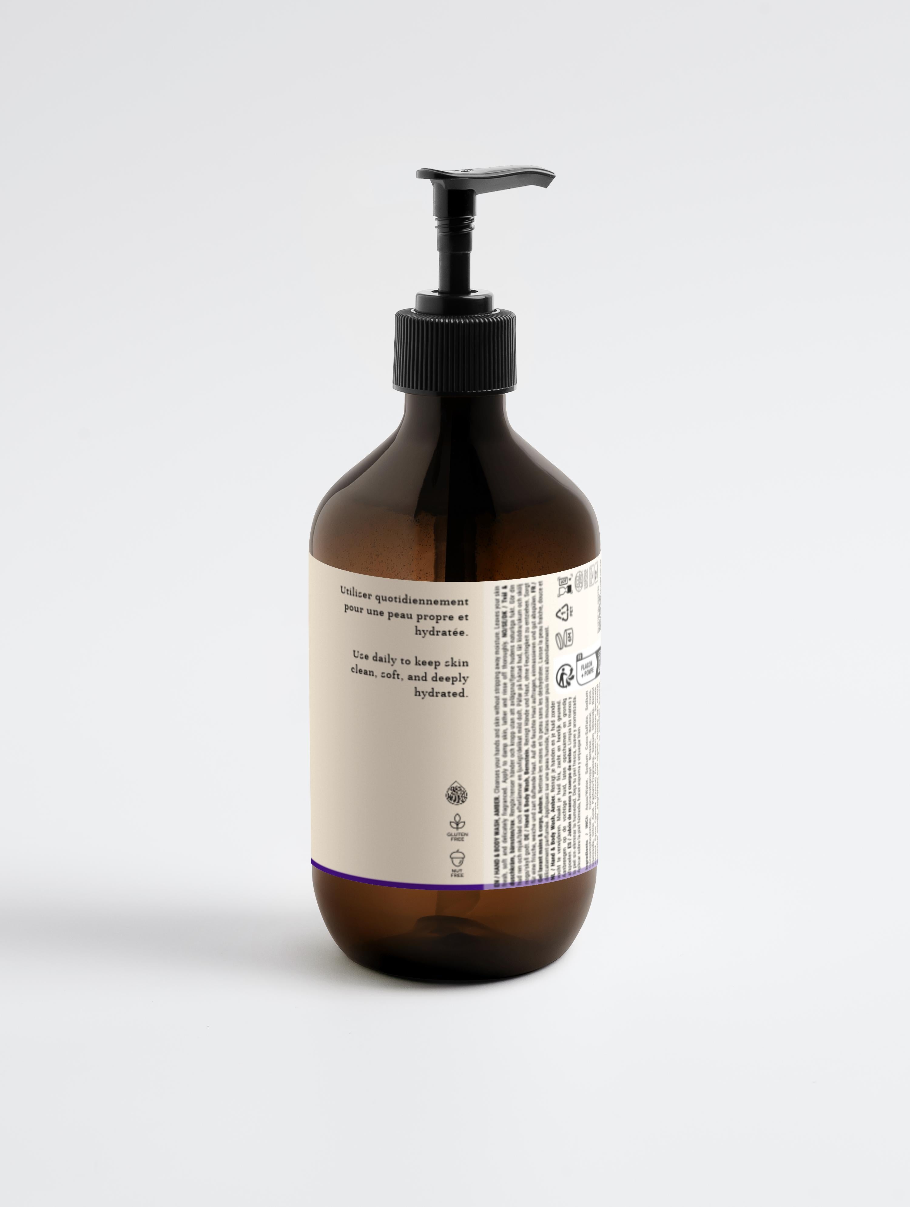 Vanille & Patchouli-Gel nettoyant doux