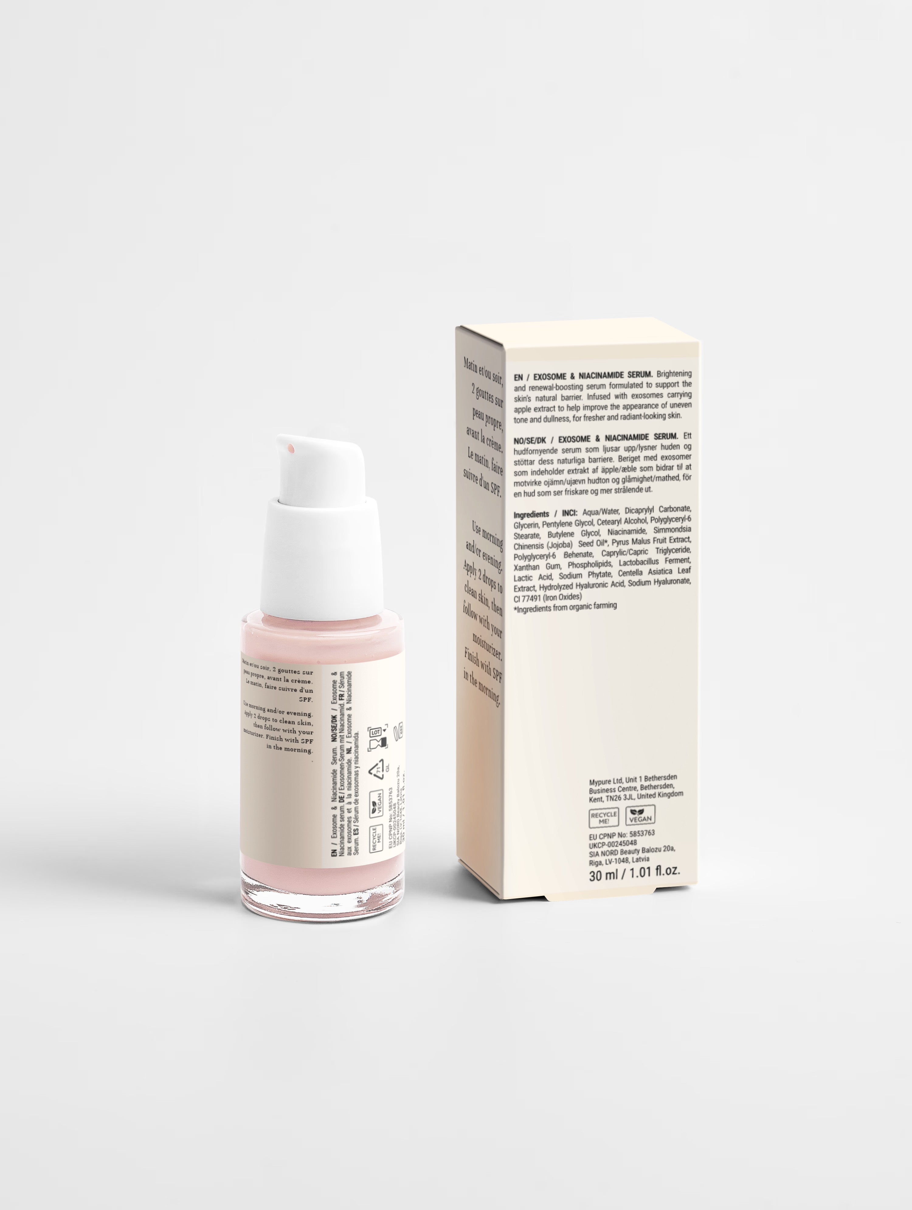 ExoGlow-Sérum aux Exosomes & à la Niacinamide