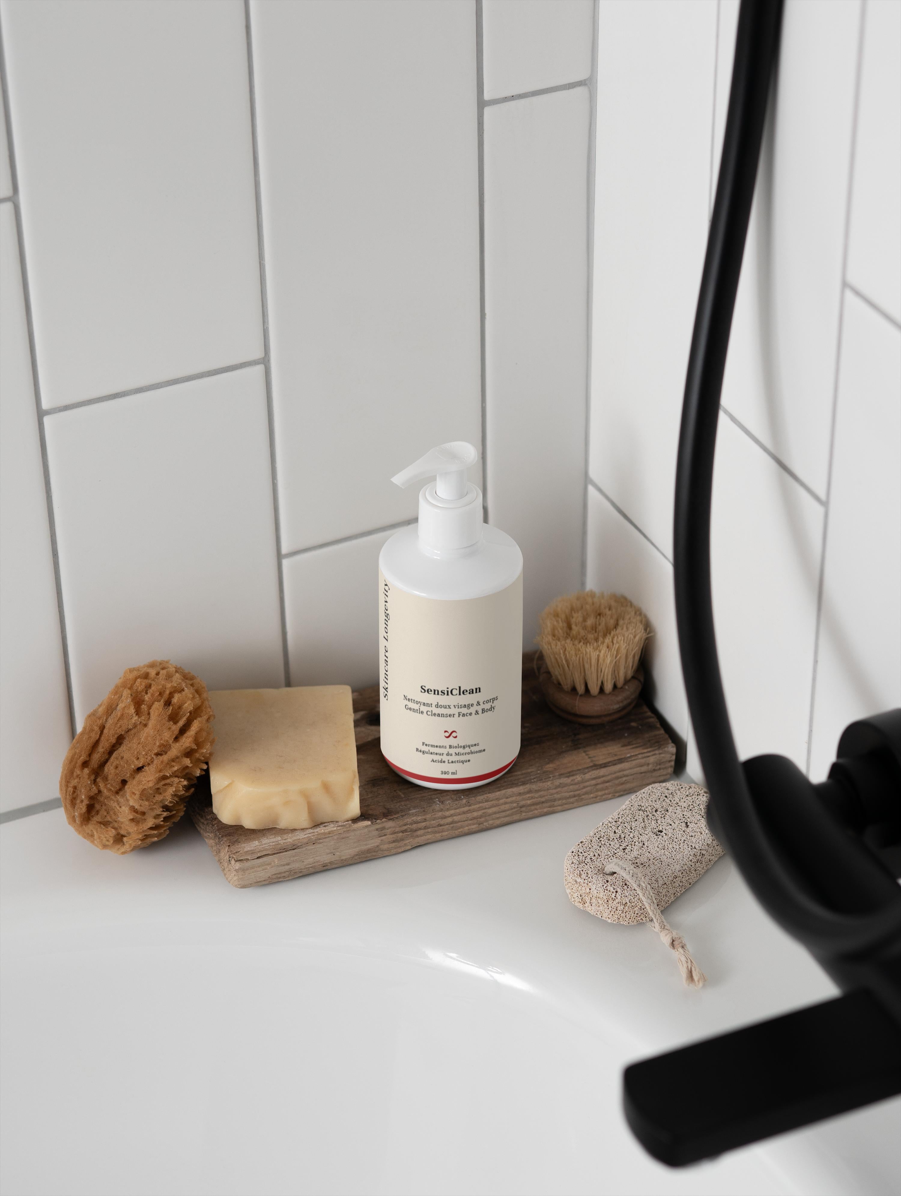 Nettoyant peaux sensibles visage & corps
