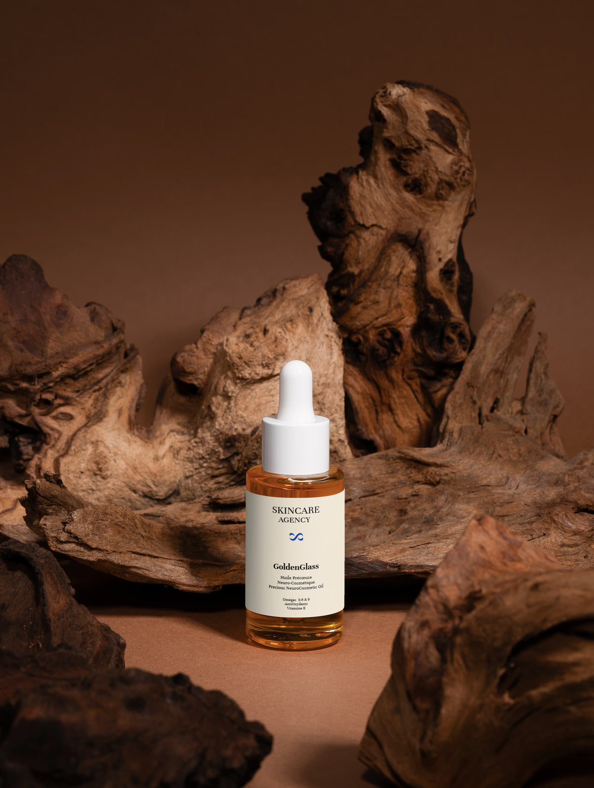 GoldenGlass-Huile précieuse neuro-cosmétique