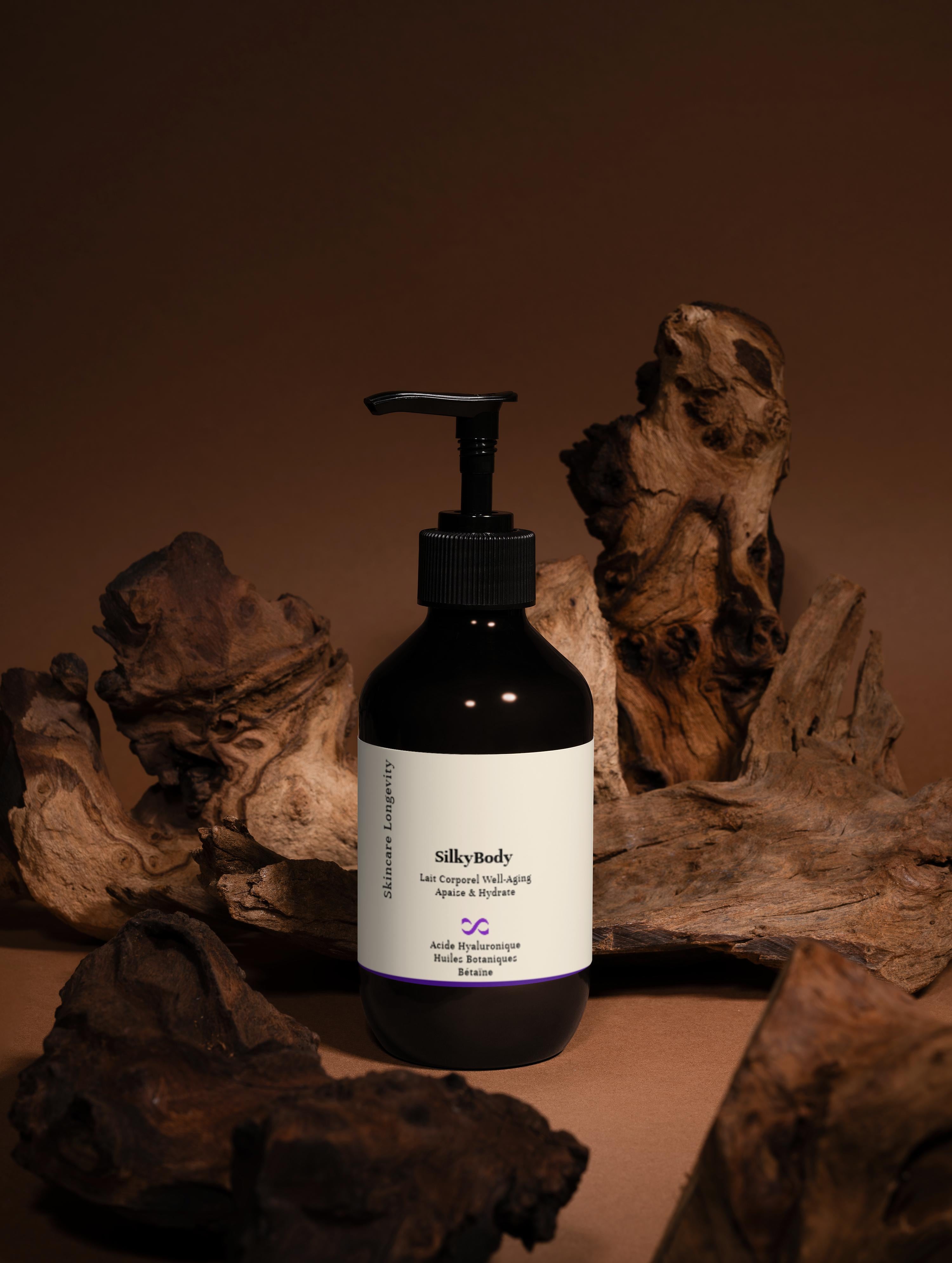 SilkyBody-Lait-sérum hydratant anti-age