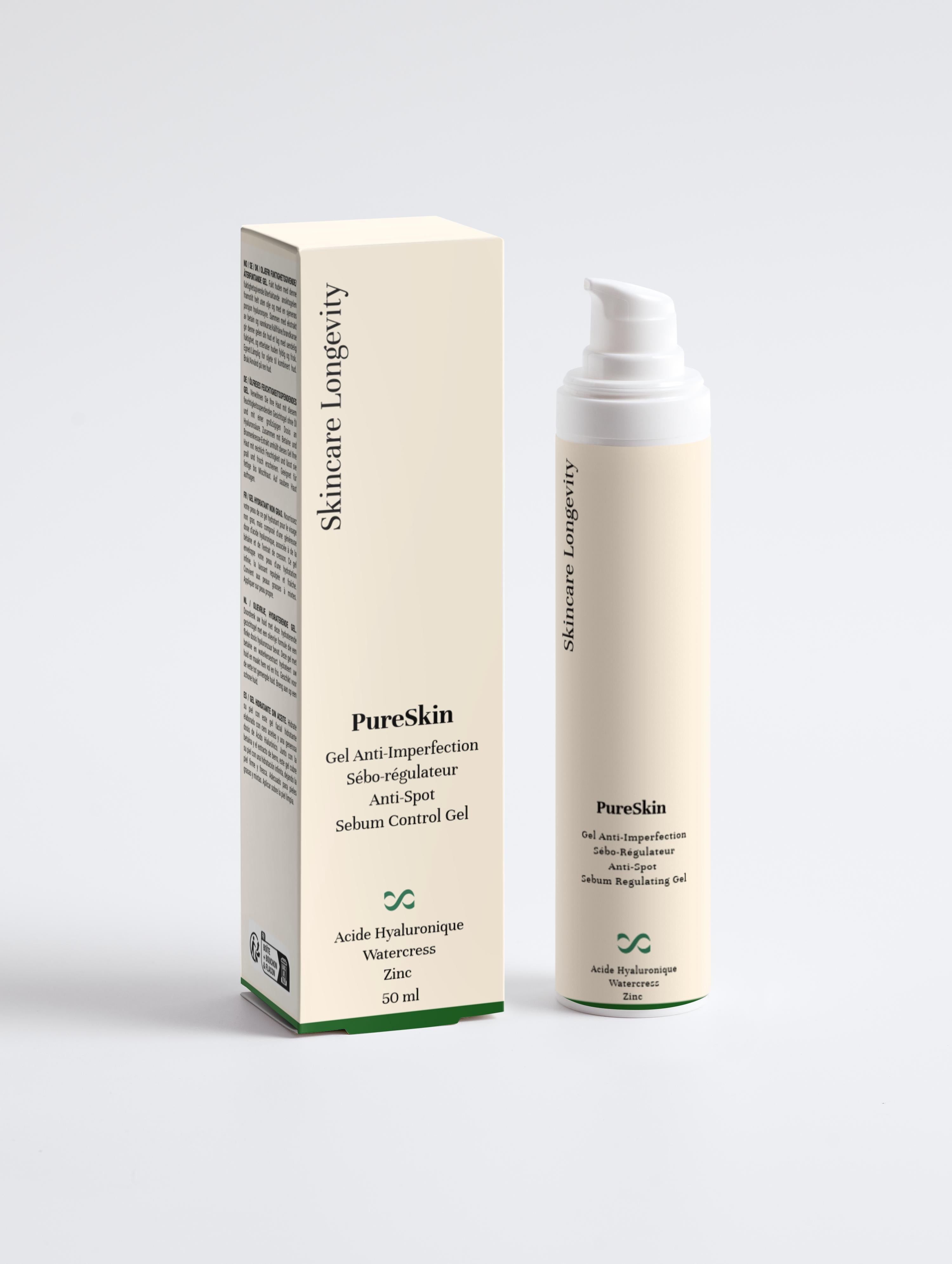 PureSkin-Gel hydratant non gras