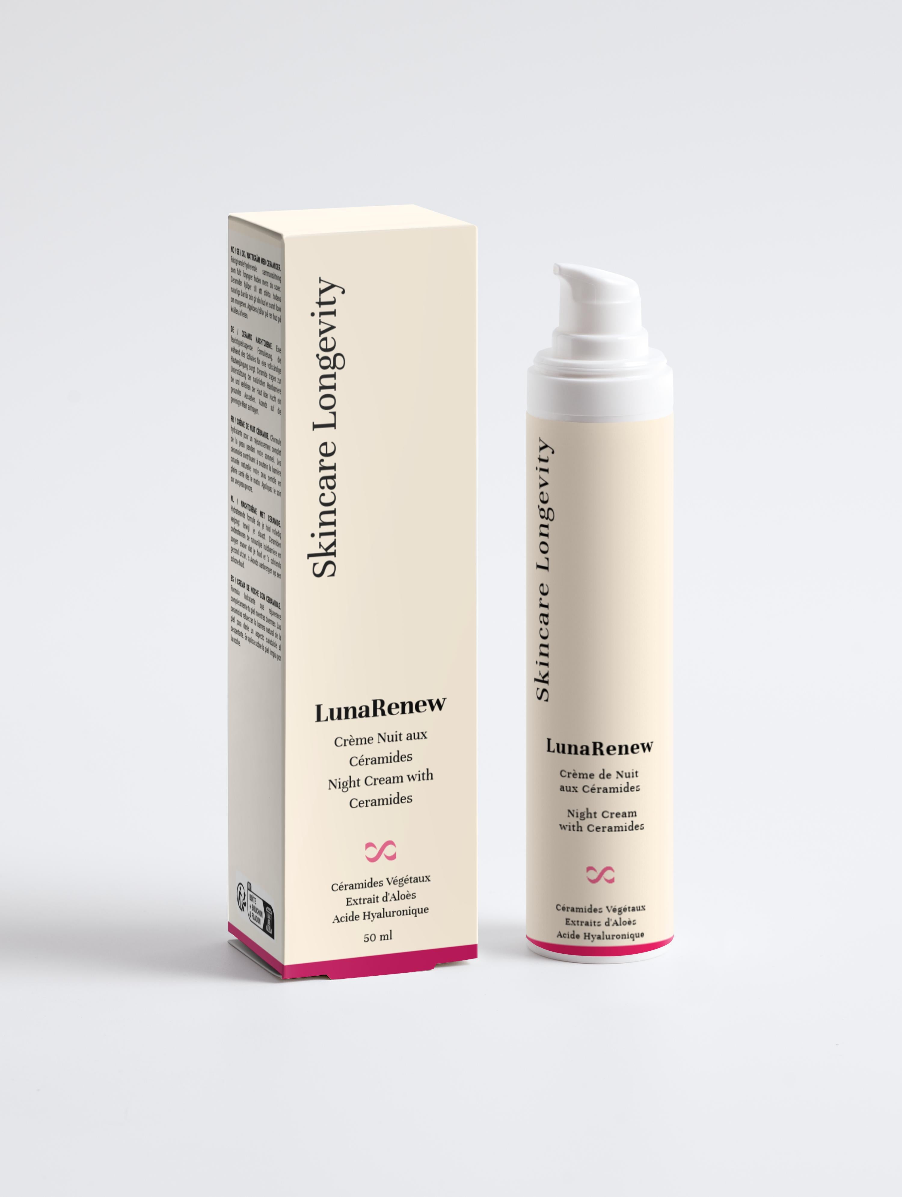 LunaRenew-Crème de nuit aux céramides
