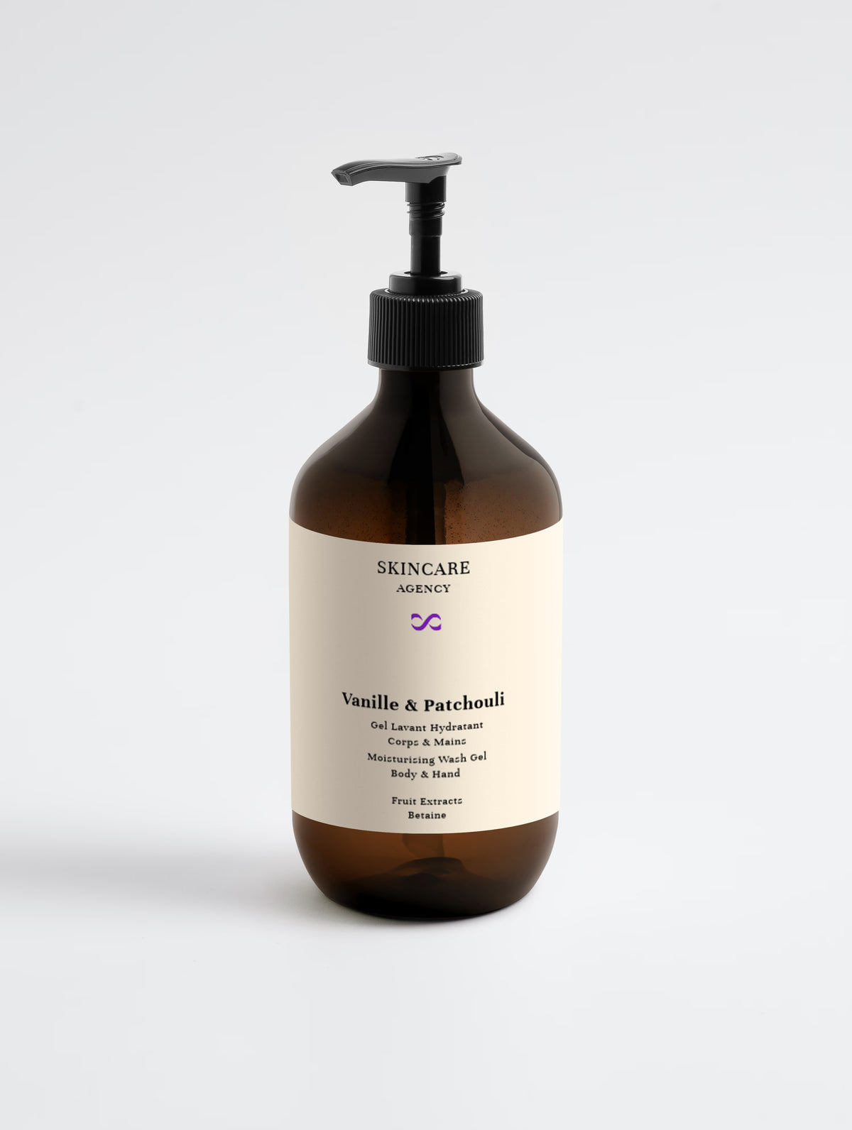 Vanille & Patchouli-Gel nettoyant doux