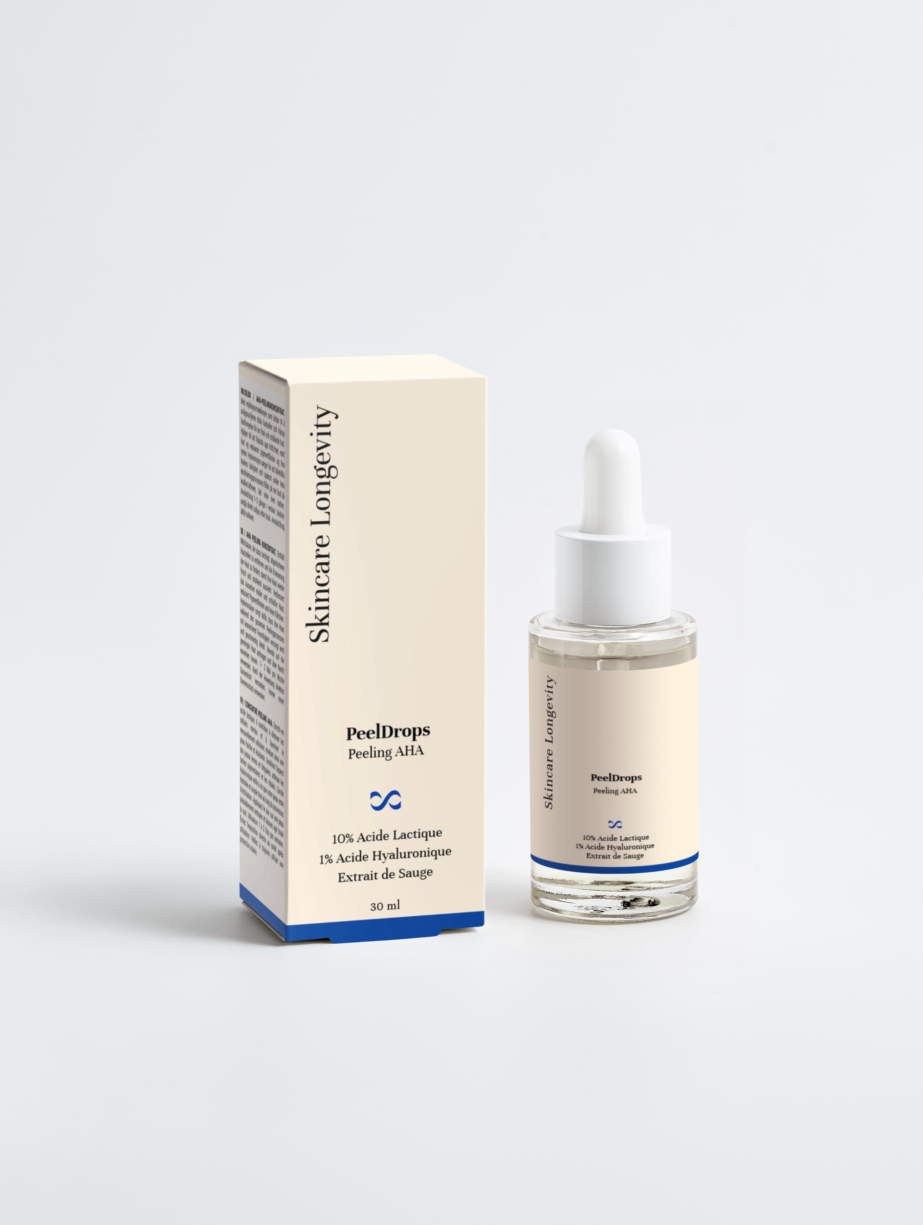 PeelDrops-Peeling à l'acide lactique
