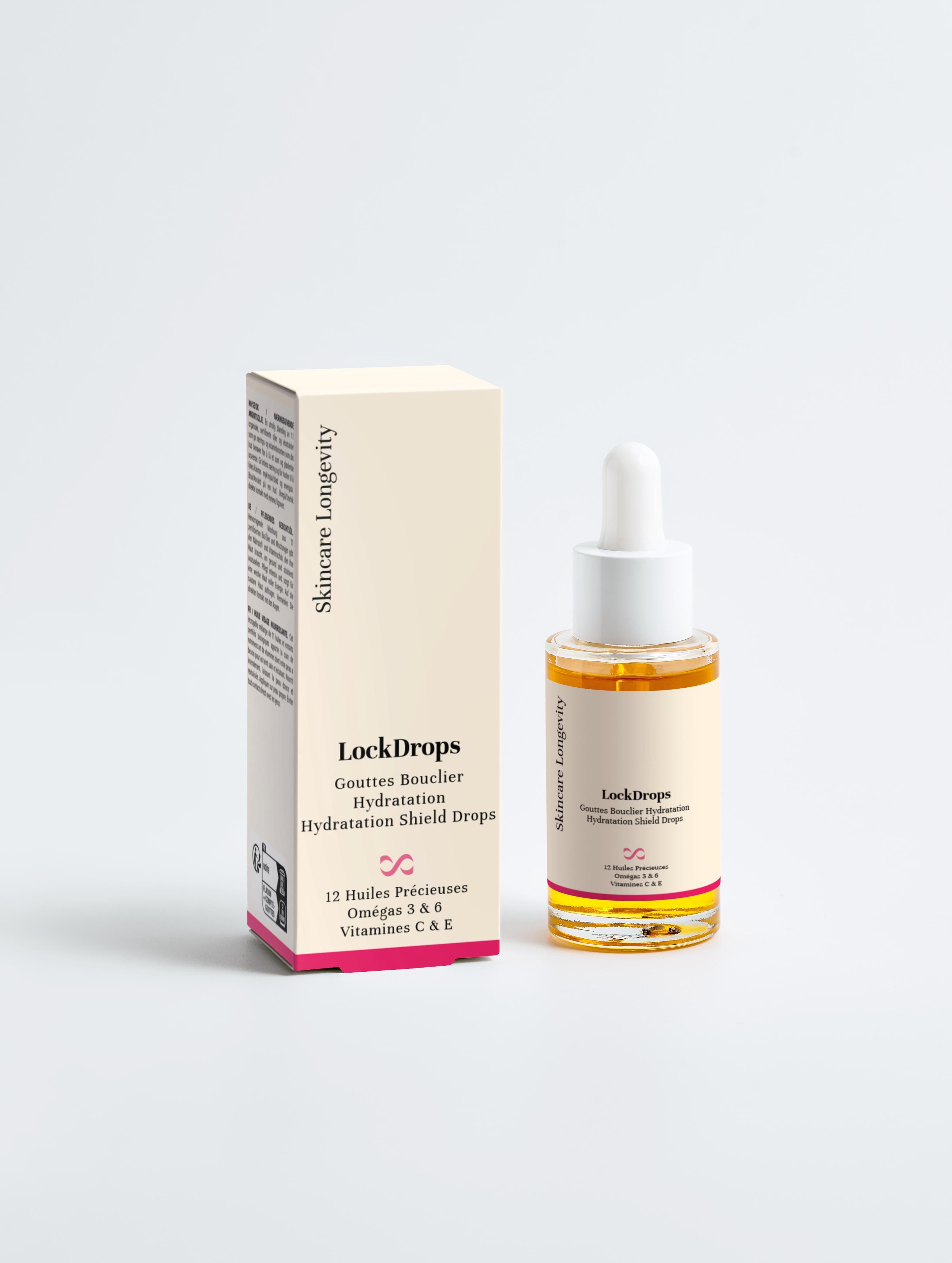 LockDrops-Gouttes pour Sceller l'hydratation