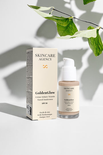 GoldenGlow- Crème solaire SPF30