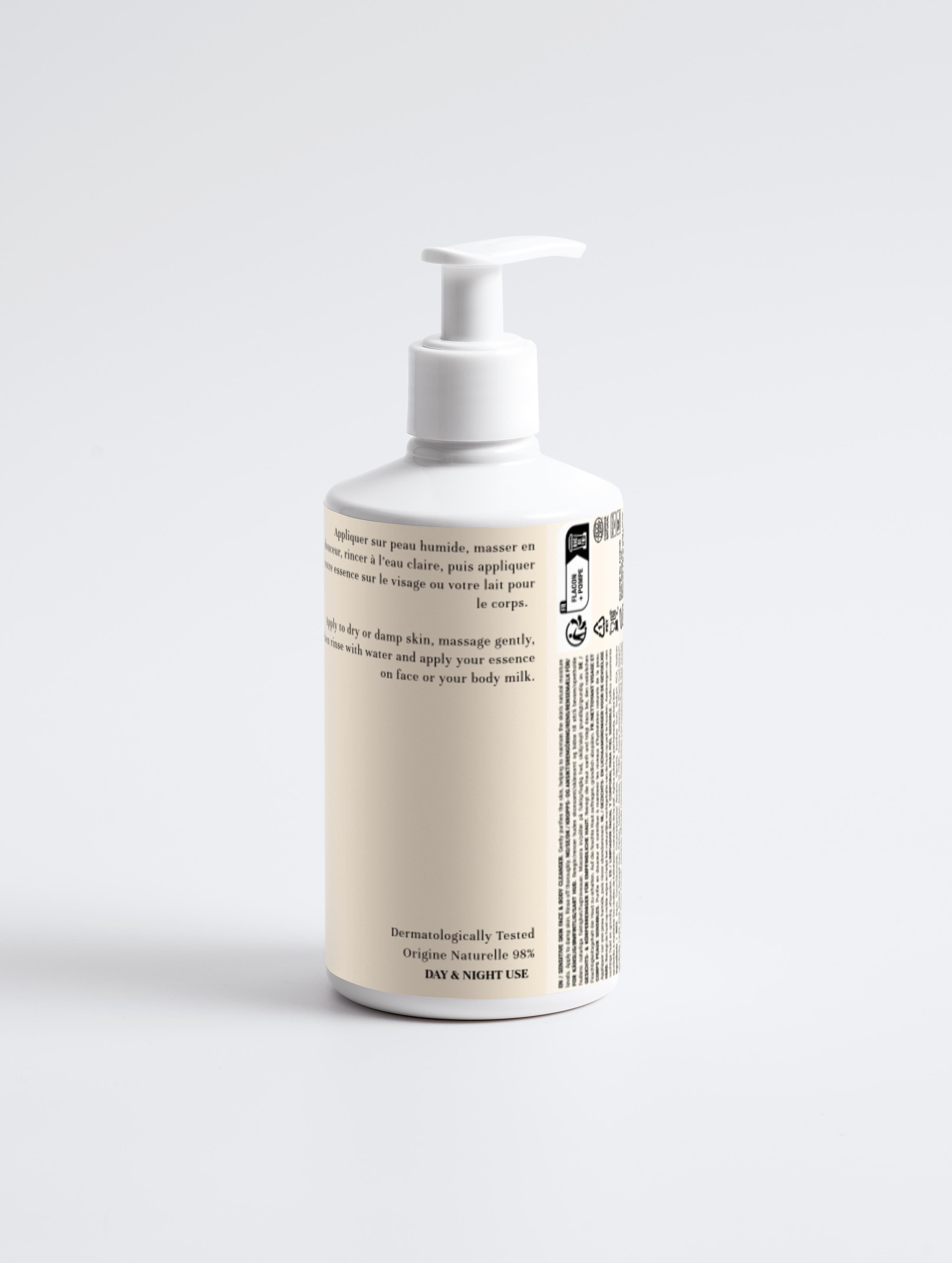 SensiClean-Crème nettoyante visage & corps